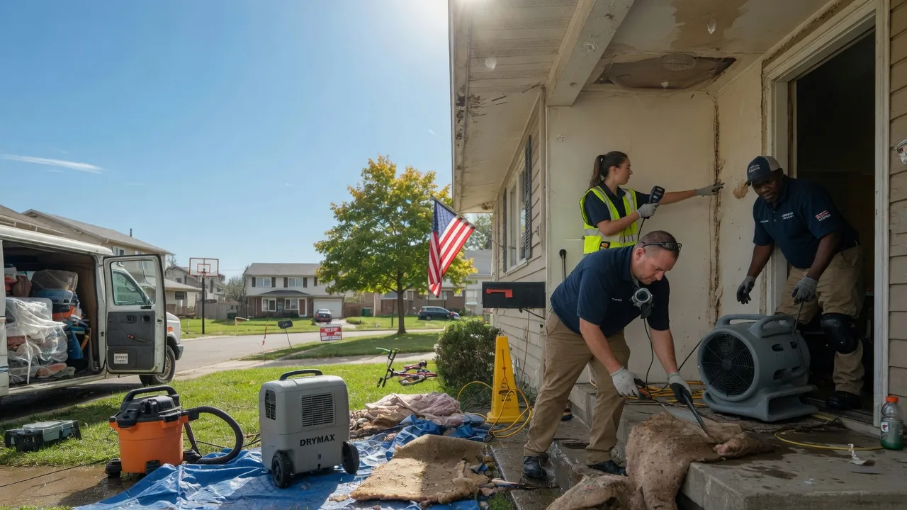 Water Damage Restoration in Summerfield, KS near me